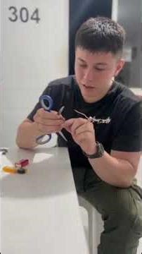 Electroimán experimento #education #electrician #electrical #electroindustrial