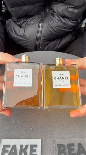 Fake vs Original Chanel No.5 Perfume 100 ml