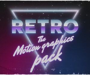 ArtStation - RETRO motion graphics pack for After Effects & Premiere Pro | Resources
