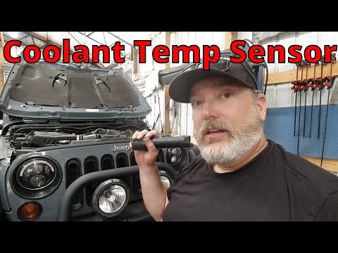 Jeep Wrangler JK 3.6 Coolant Temp Sensor Replacement