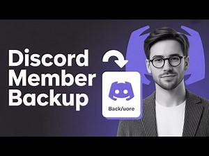 Create a Backup Member Bot on Discord. Step-by-Step Tutorial