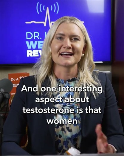 The important role of testosterone in women's health #DrHotze
