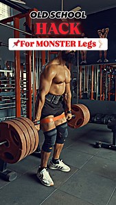 #🔨 OLD SCHOOL HACK for MONSTER LEGS🦵🏻🔥 📍Barbell Hack Squats – the forgotten gem for quad dominance.💥 No shortcuts, just pure grind.🔪 8-4-12F-8F-4F Drop Set… Legs crying, gains flying 💥 Description:🦵🏻👇🏻 If you’re chasing those thick, round, monster quads – it’s time to bring back this old-school beast: Barbell Hack Squats. It’s not just a lift… it’s a test of grit, form, and raw intensity. This drop set will blow your quads up and remind you why the legends never skipped legs.✅ 📌 Hac