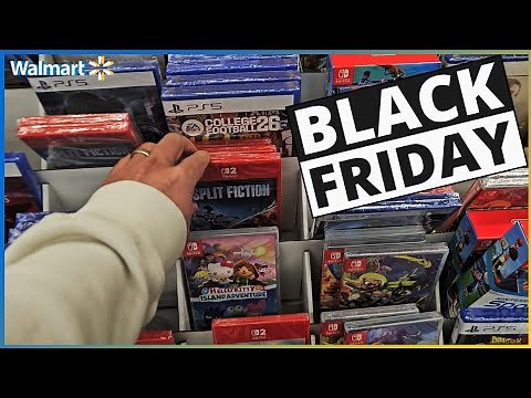 Walmart Black Friday Best Video Game Deals of the Year Still & Toy Deals!