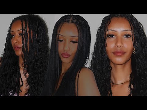 Boho Braids On Natural Hair Tutorial!! (No Extensions)