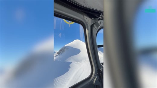 Explosion Causes Avalanche