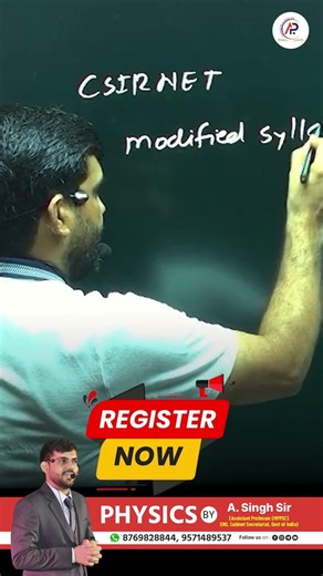 CSIR-NET Dec 2026 & GATE 2027 New Batches | Physics by A. Singh Sir | Join Now