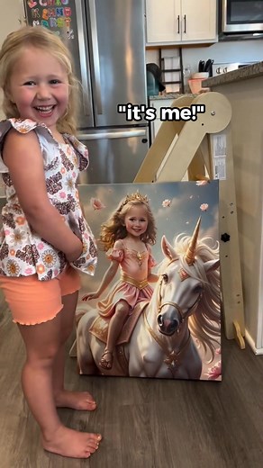 👑 POV: You Turn Your Child's Dream Into Reality You upload a photo. We create pure magic. They unwrap it— and their whole face lights up. ✨ In that moment, they become the hero of their own fairytale. Confident. Radiant. Seen. 📸 Just one photo 🎨 One dreamy scene 🖼️ One memory they’ll never forget This is more than a gift. It’s a magical transformation. wonderme.com/collections/princess | WonderMe