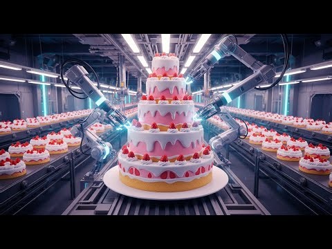 Inside the High-Tech Factory: How Millions of Cakes Are Made