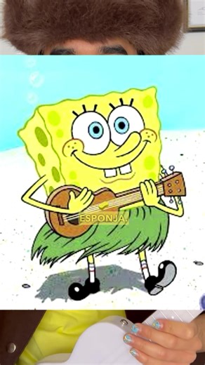 Instrumento excéntrico de Bob Esponja: El Ukelele