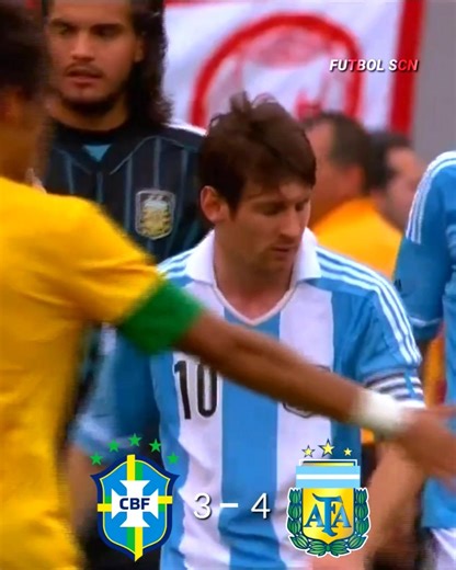 Brazil vs Argentina 2012