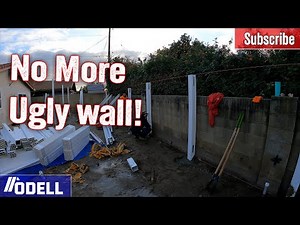 How to Install Vinyl Fencing Backyard Remodel part 2!