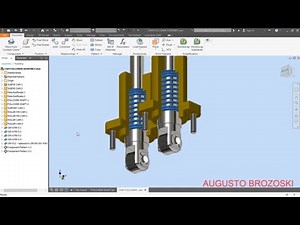 AUTODESK INVENTOR RADIAL ENGINE CAM FOLLOWER 11 - 15 PART 02