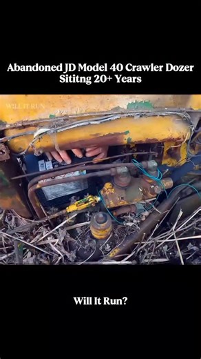 willitrun | Abandoned John Deere Model 40 Crawler Dozer #restoration #engine #repair #recovery #mechanic #old #rebuild | Instagram