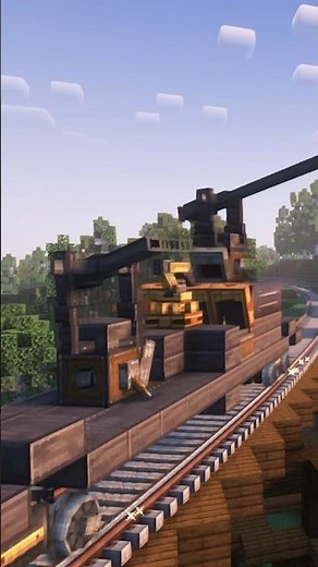 FINALLY: BIG CANNONS ON TRAINS #minecraft #createmod #trains #bigcannons