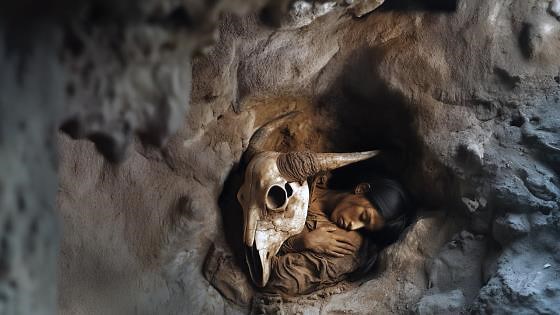 12,000-Year-Old Shaman: The Woman Buried with an Auroch Skull