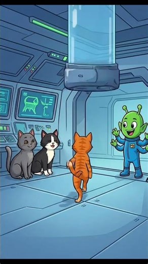 The Alien Transformation: How My Cat Became a Superhero! 🚀🐱