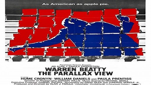 ASA 🎥📽🎬 The Parallax View (1974) a film directed by Alan J. Pakula with Warren Beatty, Paula Prentiss, William Daniels.