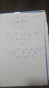 Find the current in resistor R for the given circuit.Find the... | Filo
