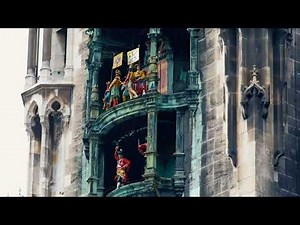 The Rathaus Glockenspiel - Large Mechanical Clock, Munich, Germany