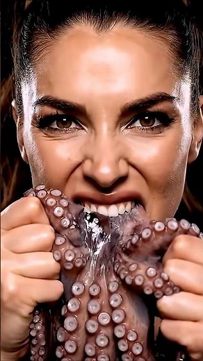 Intense Seafood ASMR: Raw Octopus, Fish & Lobster Sounds