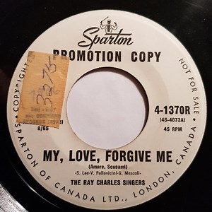 The Ray Charles Singers - My Love, Forgive Me / My Guitar And My Song
