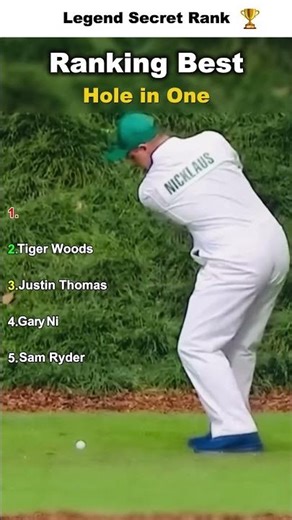 Ranking Best Hole in One #usa #golf #highlights