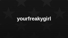 yourfreakygirl Show from Chaturbate on 2026-06-26 22:24