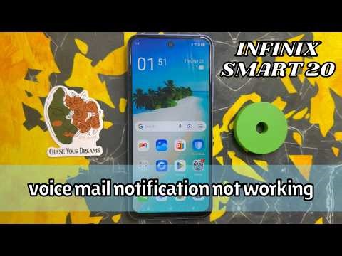 How to fix voice mail notification not working Infinix Smart 20