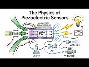 The Physics of Piezoelectric Sensors: How PZT Turns Force into Electricity