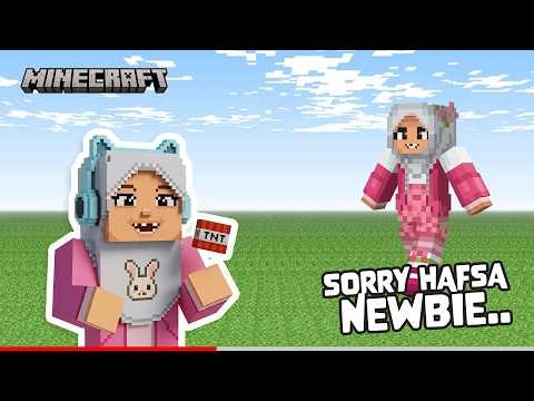 Just Installed Minecraft and Started Playing, Hafsa Is Still a Noob! | HAFSA PLAYS CRAFT