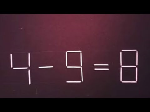 99% Will Fail! Can You Solve This Matchstick Puzzle🧩?