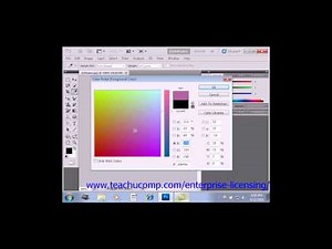 Photoshop CS6 Tutorial Using the Color Picker Adobe Training
