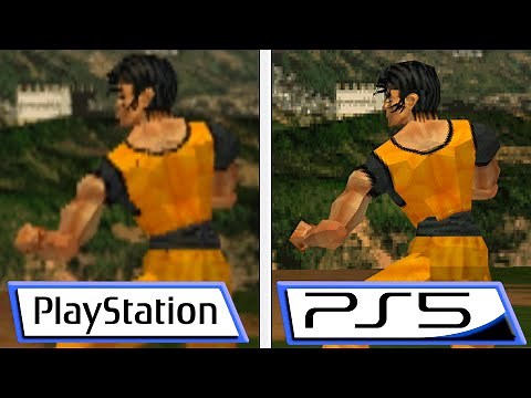 Playstation Classics | All PSX/PSP/PS2 Games | PS5 Graphics Comparison