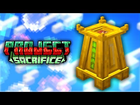 Minecraft Project Sacrifice | TRANQUILITY ALTAR & LOOTING MOB FARM! #7 [Modded Questing Skyblock]
