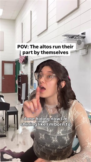 The alto part literally makes this song