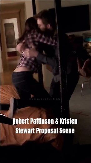 Behind The Proposal Scene Eclipse #robertpattinson #twilightsaga #kristenstewart #twilight #shorts
