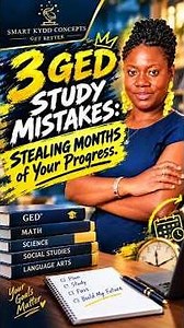 3 GED Study Mistakes: Stealing Months of Your Progress