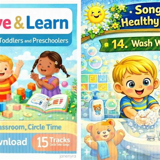 Sing, Move & Learn: Interactive Songs for Toddlers and Preschoolers