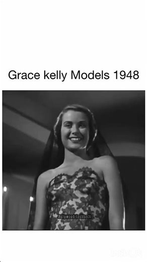 Before Becoming a Princess… Grace Kelly Was a Model in 1948 👑✨ #filmmodel