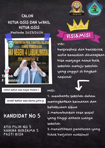 Simulasi Pemaparan Visi Misi OSIS Kelas XI.4