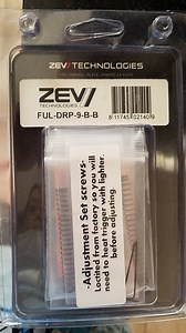 ZEV Fulcrum Adjustable Trigger 2-6lbs, 9mm Gen1-3