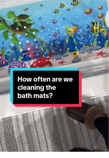 Cleaning Kids' Bath Mats: Frequency and Alternatives
