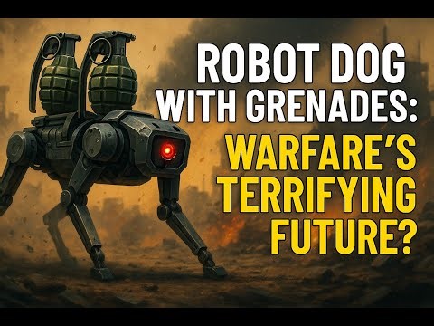 "Robot Dog with Grenades: Warfare’s Terrifying Future? | Technologia