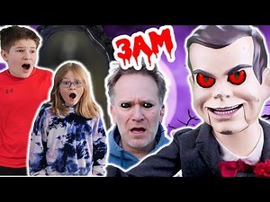EVIL DUMMY at 3AM! DON'T TALK to SLAPPY at 3AM!