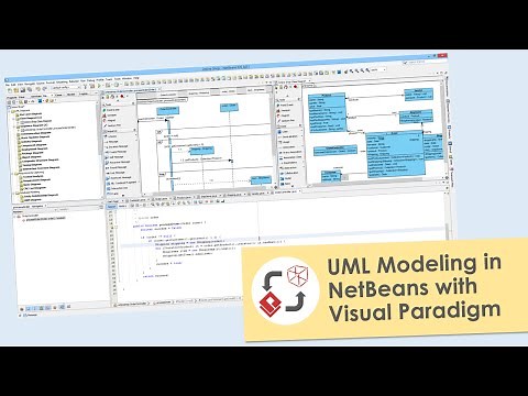 Perform UML Modeling in NetBeans with Visual Paradigm