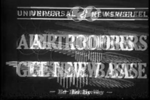 On August 22, 1943, the Alliance Army Airfield was dedicated in Alliance, Nebraska with a display of air feats—a spectacle for over 66,000 people. (Universal News Collection RG4692MI, no audio.) | Nebraska State Historical Society