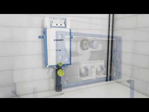 Geberit Kombifix Sigma Cistern 12cm - Installation