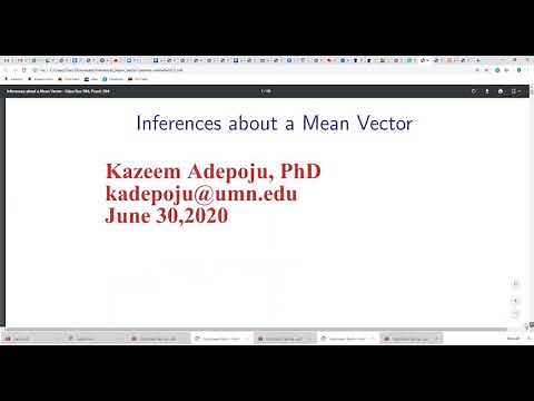 Hotelling T^2 and Likelihood ratio test