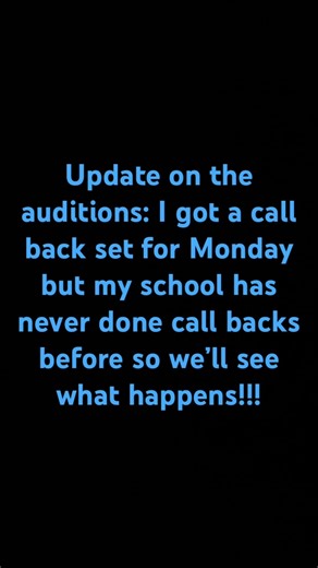 I’m really nervous ngl